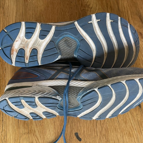 Ascis Nimbus-Gel graphite blue size 13 (2E - extra wide) - Picture 3 of 3